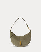 Polo Ralph Lauren Polo ID Mini Suede Shoulder Bag