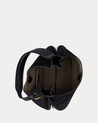 Polo Ralph Lauren Polo ID Suede Large Shoulder Bag – Black