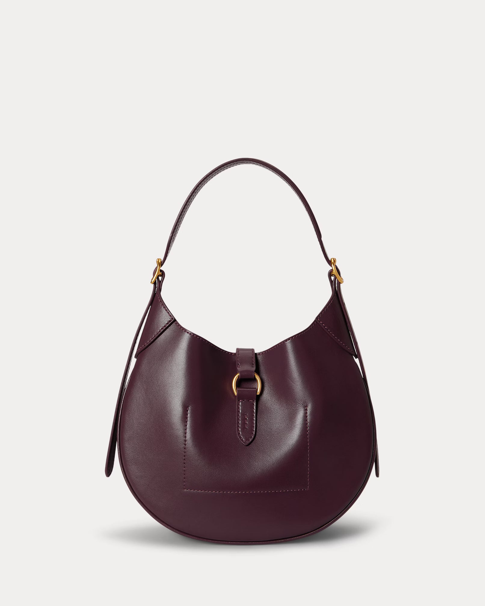 Polo Ralph Lauren Polo ID Leather Small Shoulder Bag – Midnight Merlot