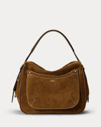Polo Ralph Lauren Polo ID Suede Satchel – Cinnamon/Cuoio