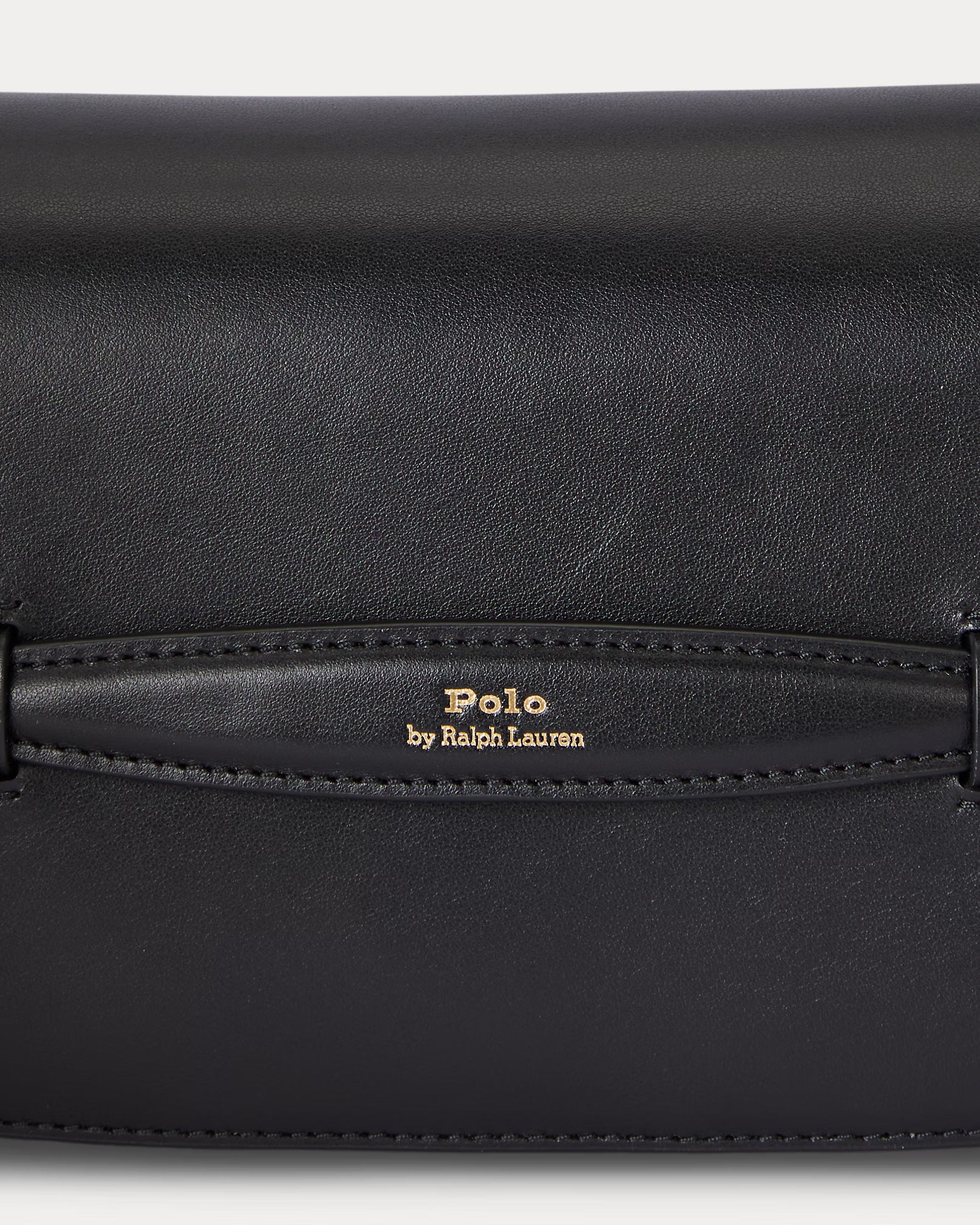 Polo Ralph Lauren Bellport Leather Long-Flap Clutch – Black