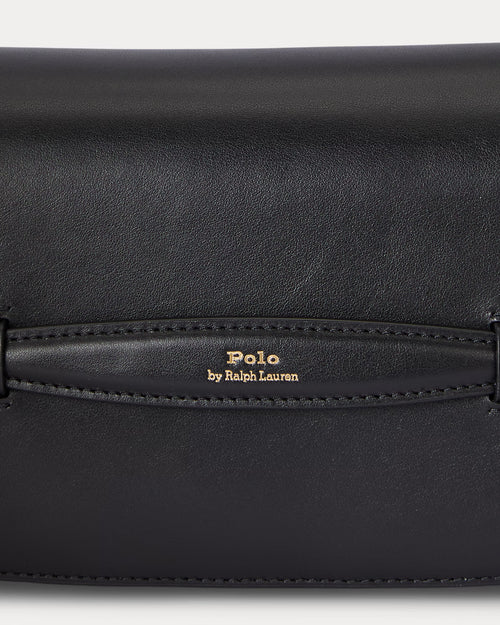 Polo Ralph Lauren Bellport Leather Long-Flap Clutch – Black