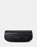 Polo Ralph Lauren Bellport Leather Long-Flap Clutch – Black