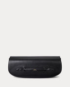 Polo Ralph Lauren Bellport Leather Long-Flap Clutch – Black