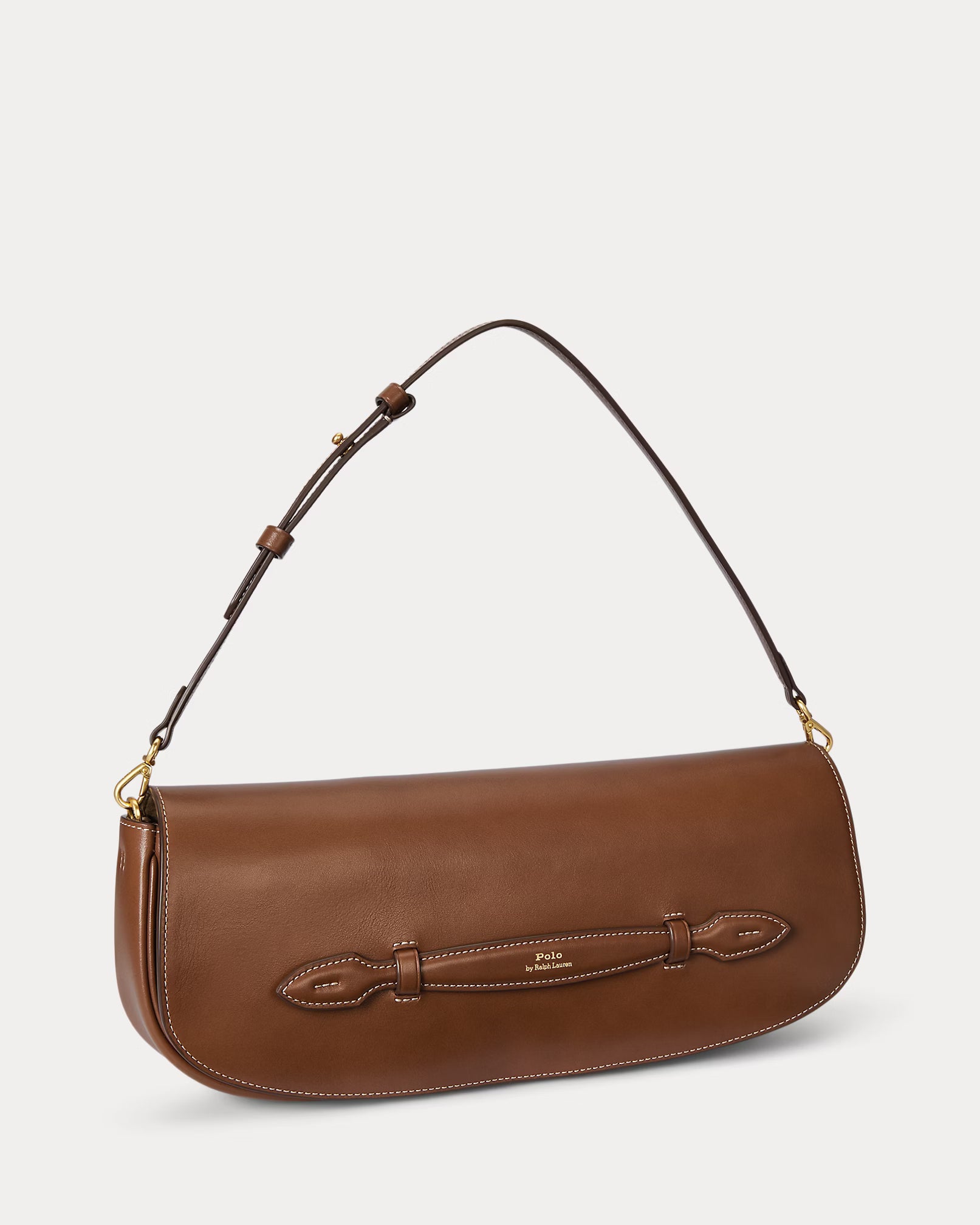 Polo Ralph Lauren Bellport Leather Long-Flap Clutch – Cuoio