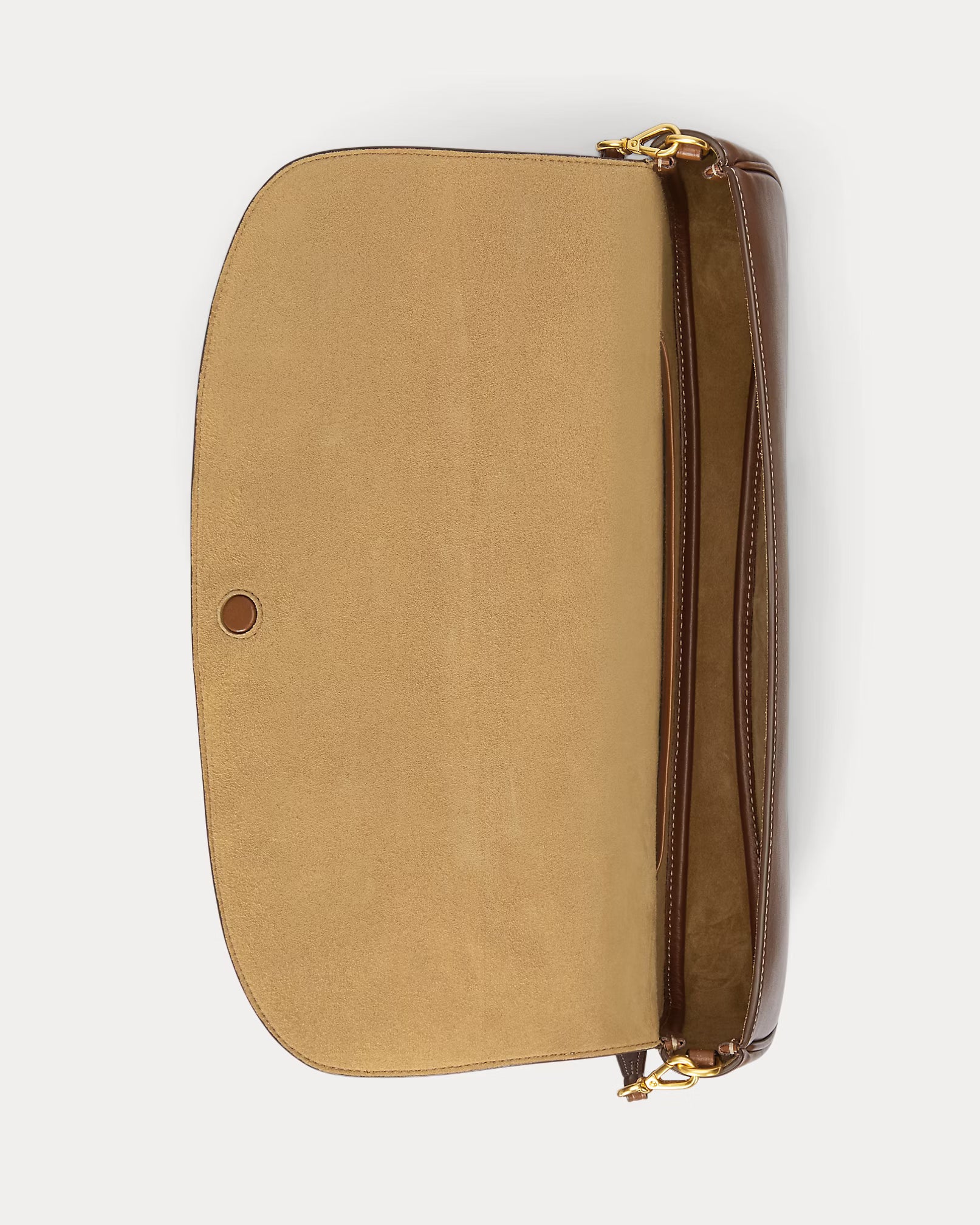 Polo Ralph Lauren Bellport Leather Long-Flap Clutch – Cuoio