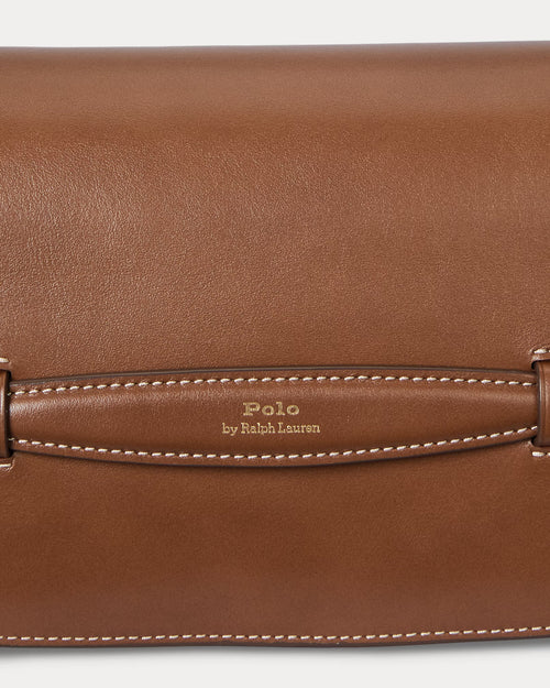 Polo Ralph Lauren Bellport Leather Long-Flap Clutch – Cuoio