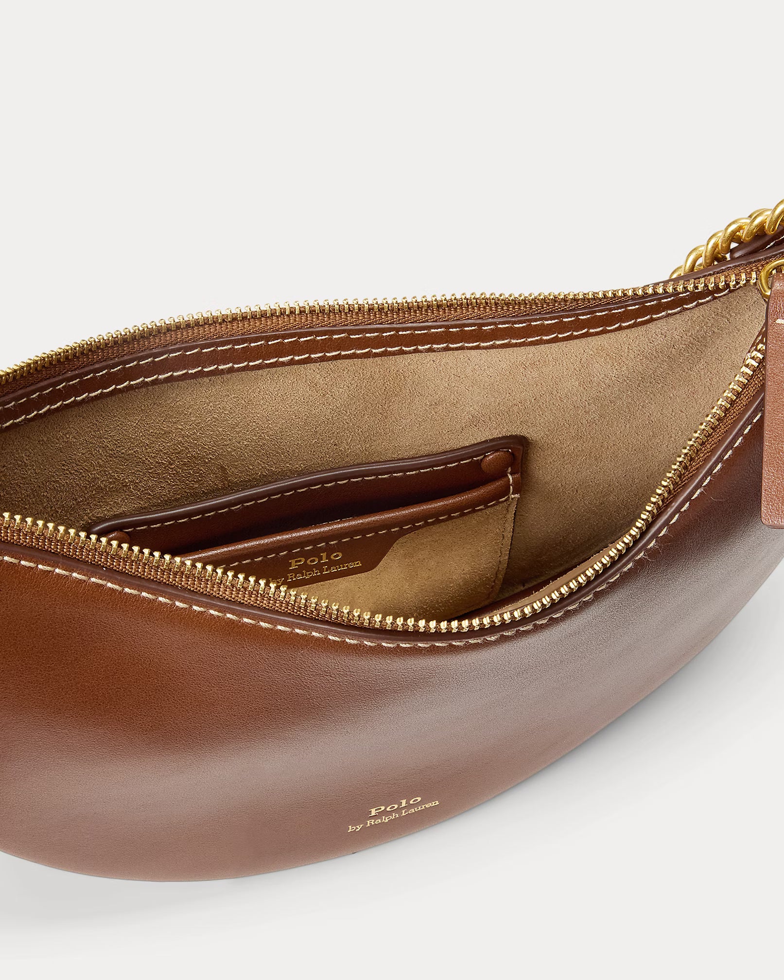 Polo Ralph Lauren Polo ID Leather Mini Chain Bag