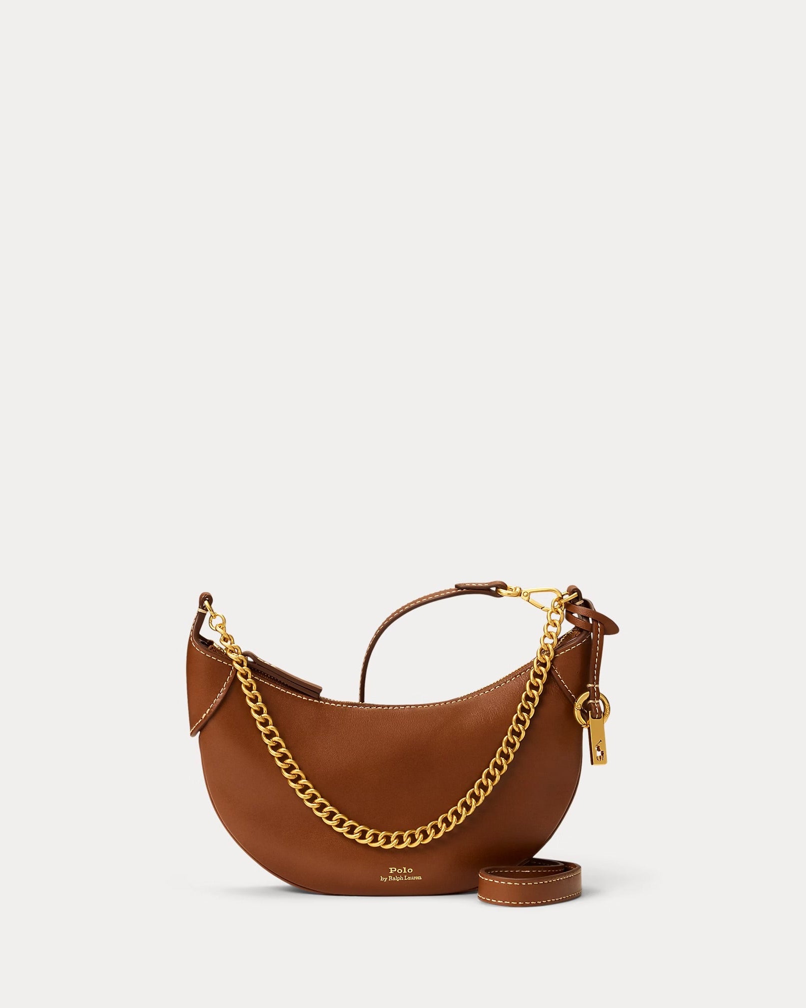 Polo Ralph Lauren Polo ID Leather Mini Chain Bag