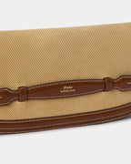 Polo Ralph Lauren Bellport Suede Long-Flap Clutch – Biscotti/Cuoio