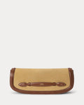 Polo Ralph Lauren Bellport Suede Long-Flap Clutch – Biscotti/Cuoio