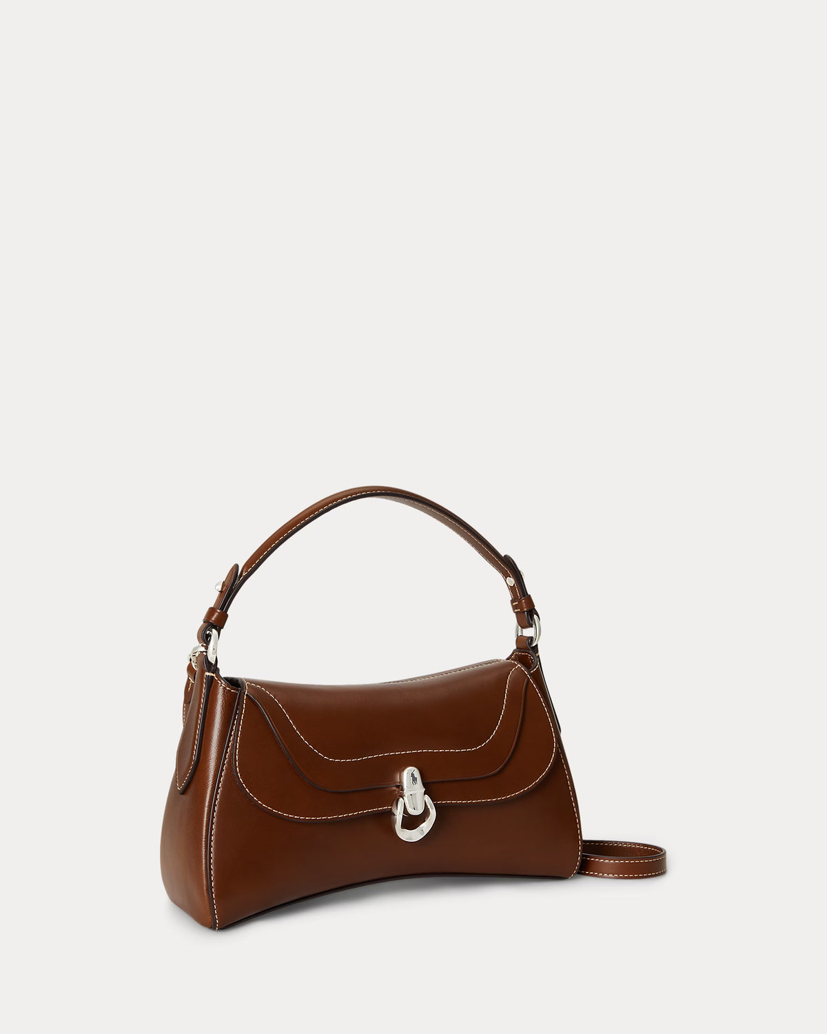 Polo Ralph Lauren Polo Blaze Leather Top Handle Bag