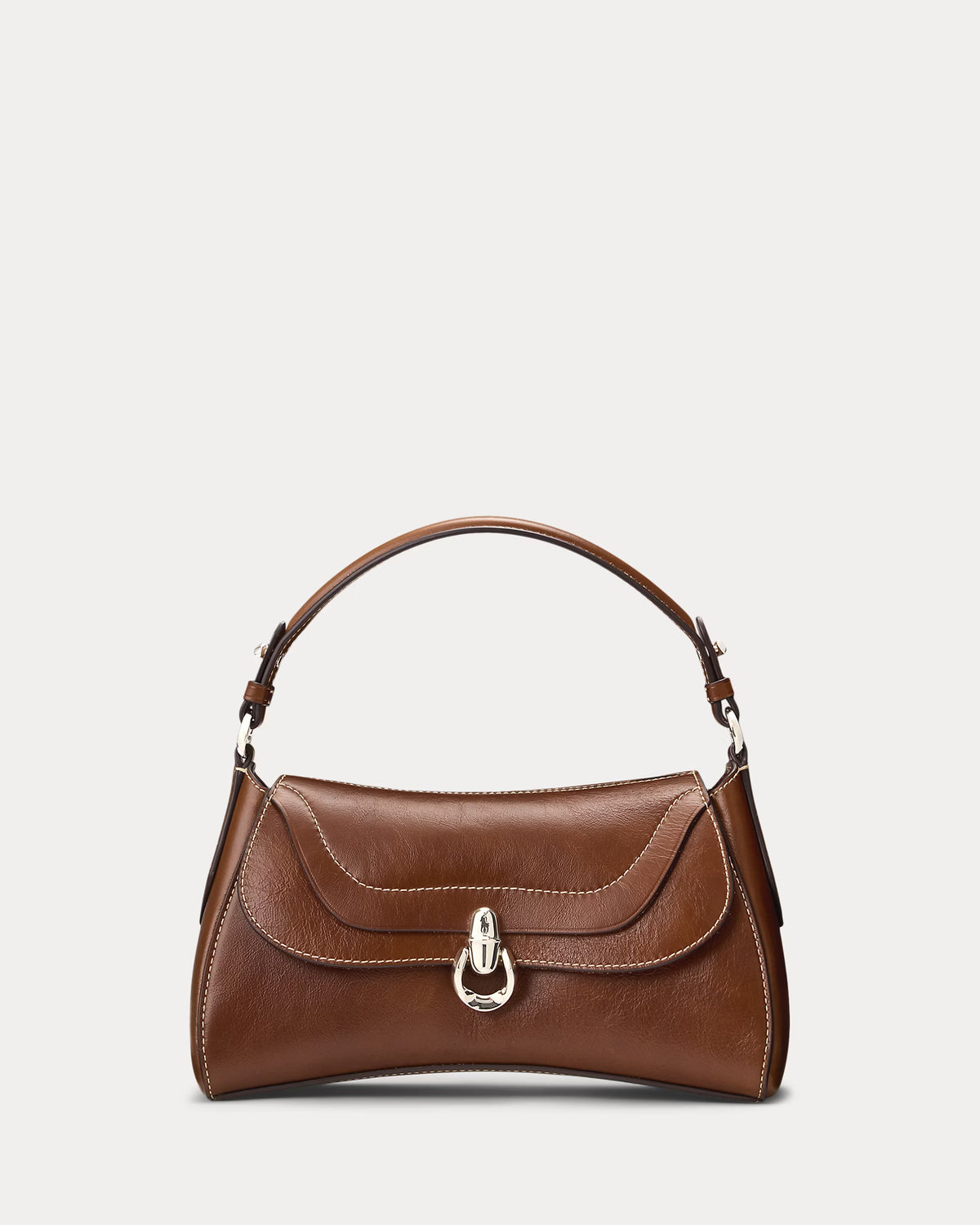 Polo Ralph Lauren Polo Blaze Leather Top Handle Bag
