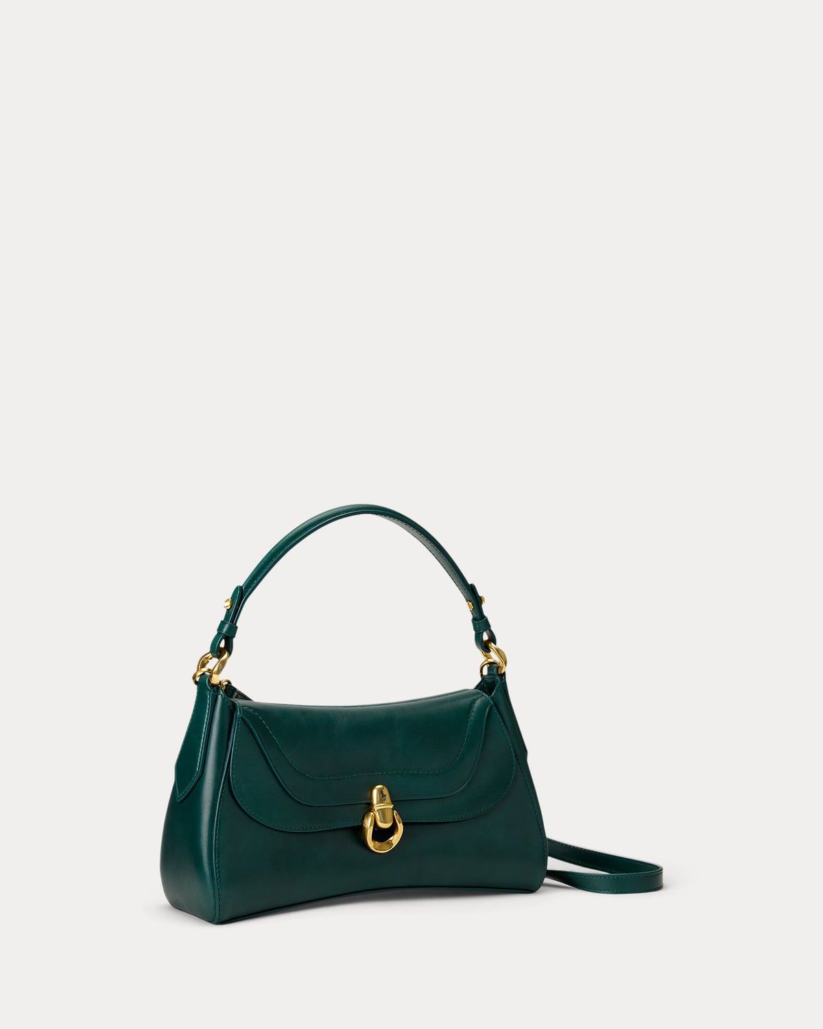 Polo Ralph Lauren Polo Blaze Leather Top Handle Bag