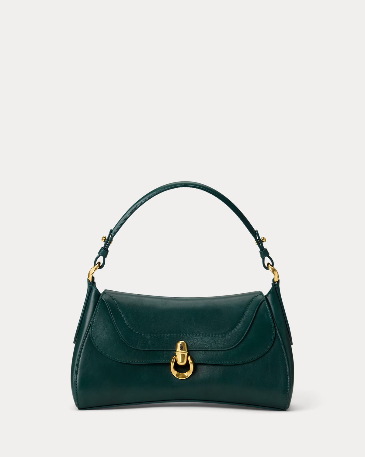 Polo Ralph Lauren Polo Blaze Leather Top Handle Bag