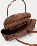 Polo Ralph Lauren Small Polo Blaze Shoulder Bag – Chestnut