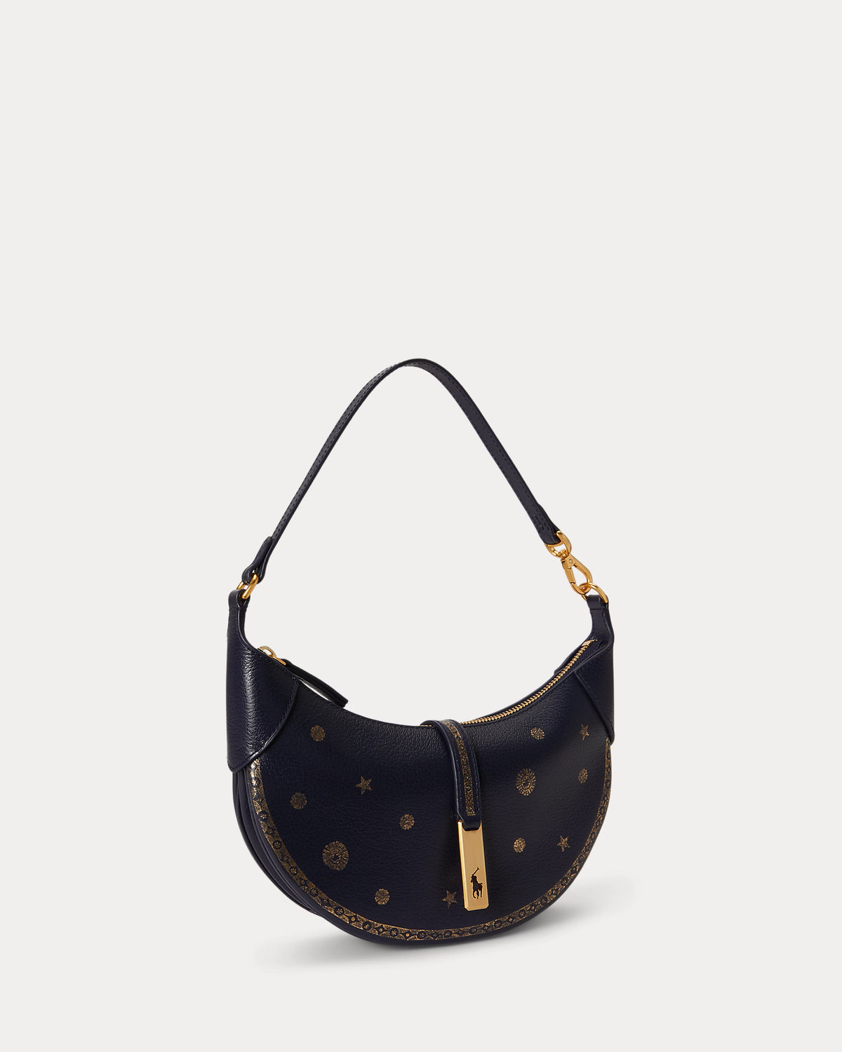 Polo Ralph Lauren Mini Polo ID Leather Shoulder Bag