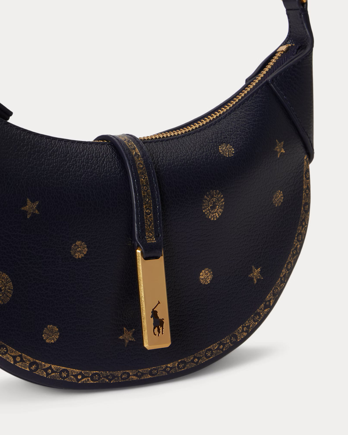 Polo Ralph Lauren Mini Polo ID Leather Shoulder Bag
