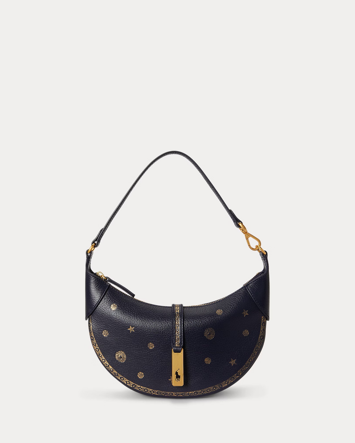 Polo Ralph Lauren Mini Polo ID Leather Shoulder Bag