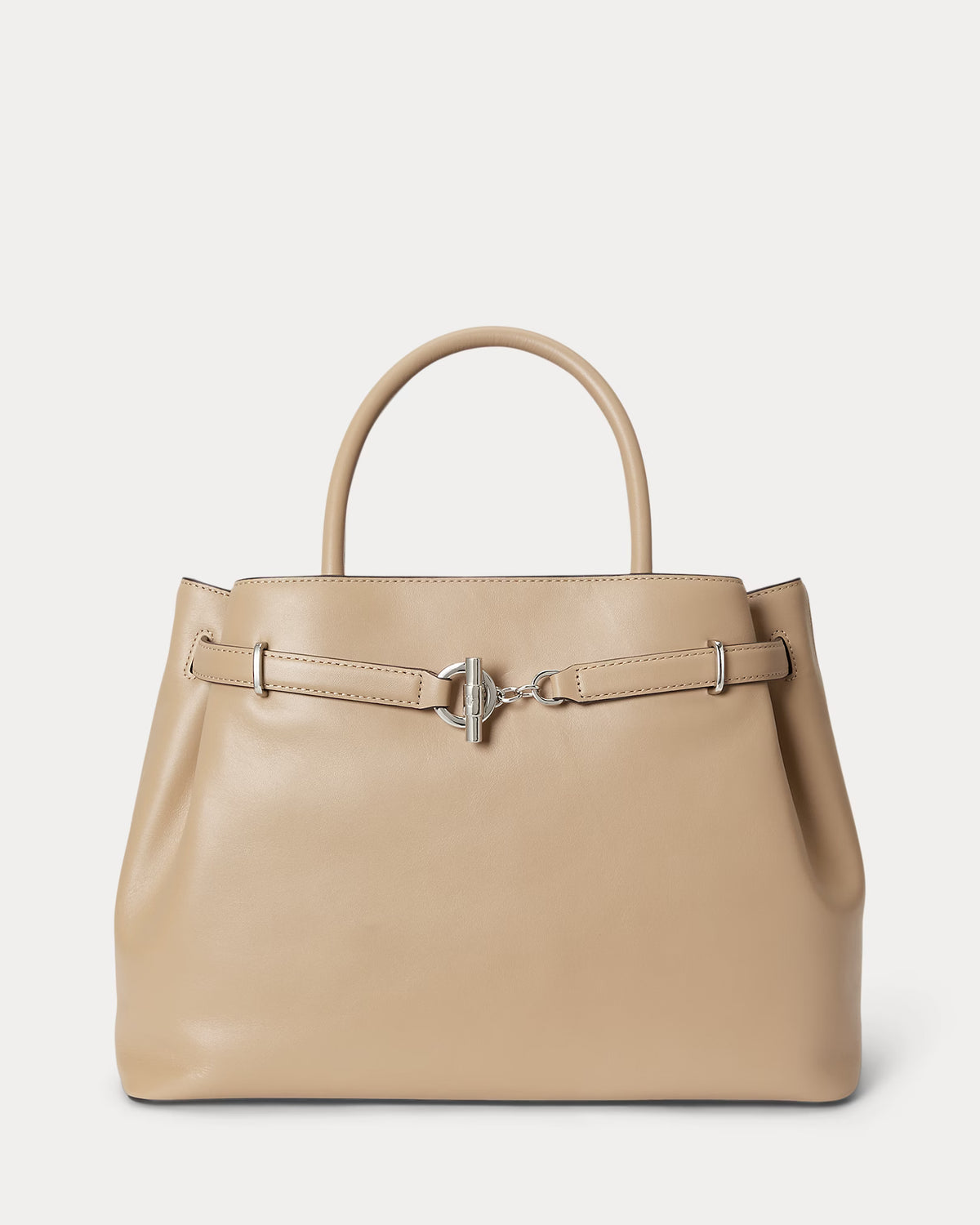Lauren Ralph Lauren Leather Large Blaike Satchel