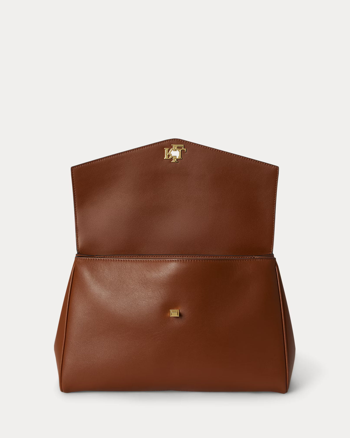 Lauren Ralph Lauren Nappa Leather Medium Farrah Soft Satchel