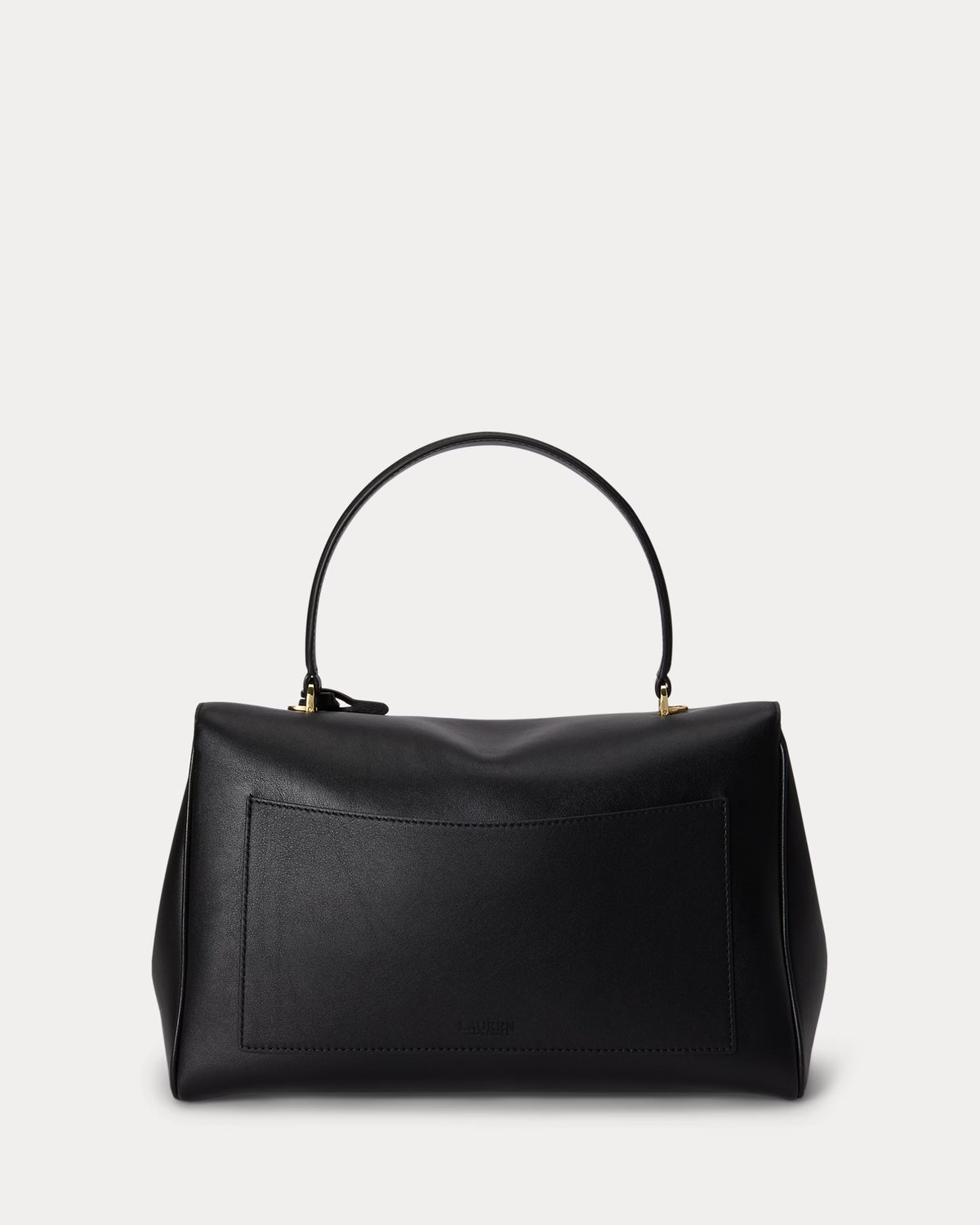 Lauren Ralph Lauren Nappa Leather Medium Farrah Soft Satchel