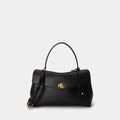 Lauren Ralph Lauren Nappa Leather Medium Farrah Soft Satchel