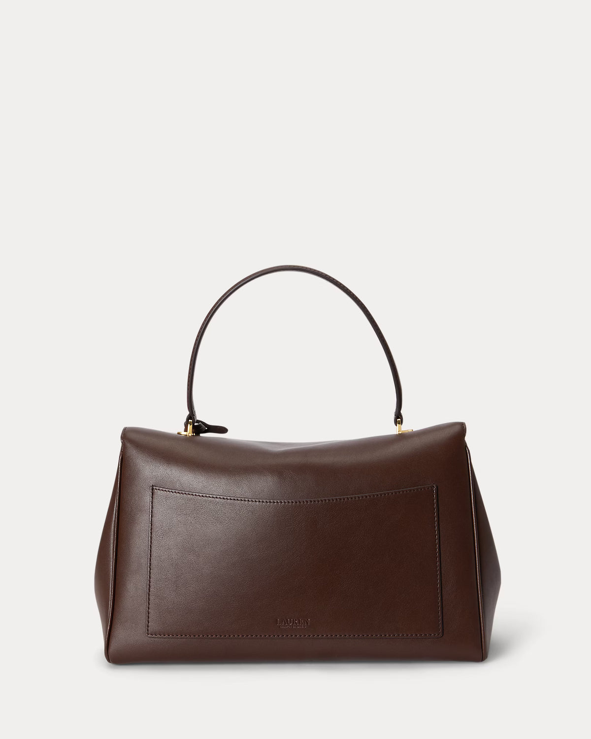 Lauren Ralph Lauren Nappa Leather Medium Farrah Soft Satchel