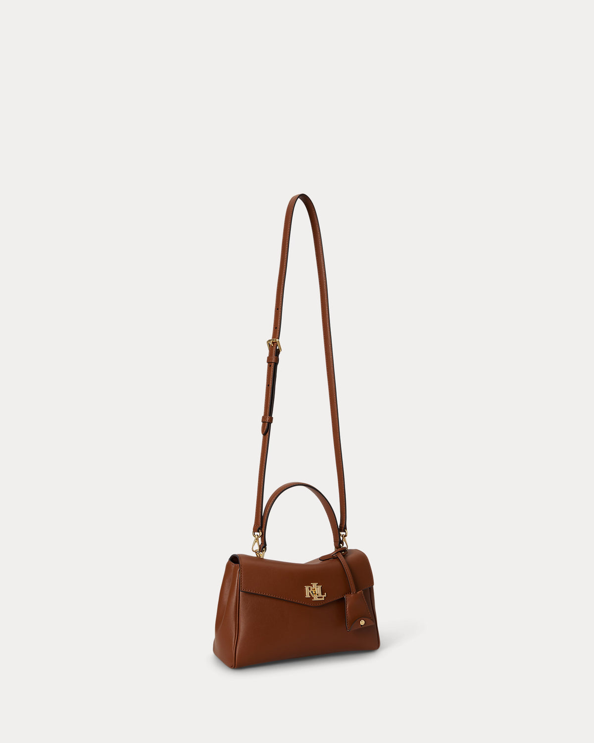 Lauren Ralph Lauren Nappa Leather Small Farrah Soft Satchel