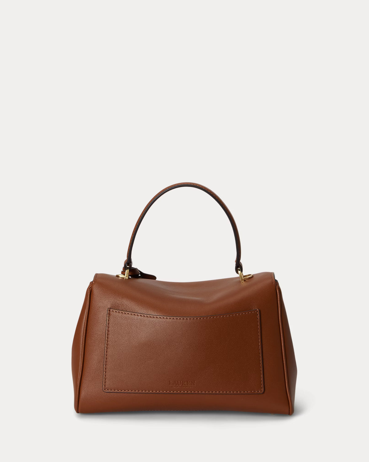 Lauren Ralph Lauren Nappa Leather Small Farrah Soft Satchel