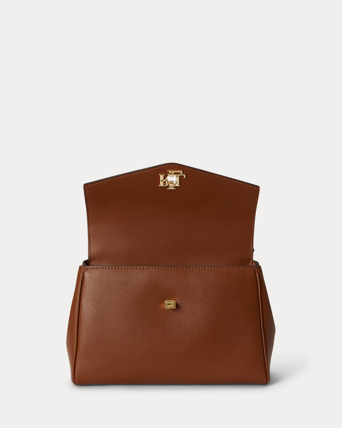 Lauren Ralph Lauren Nappa Leather Small Farrah Soft Satchel