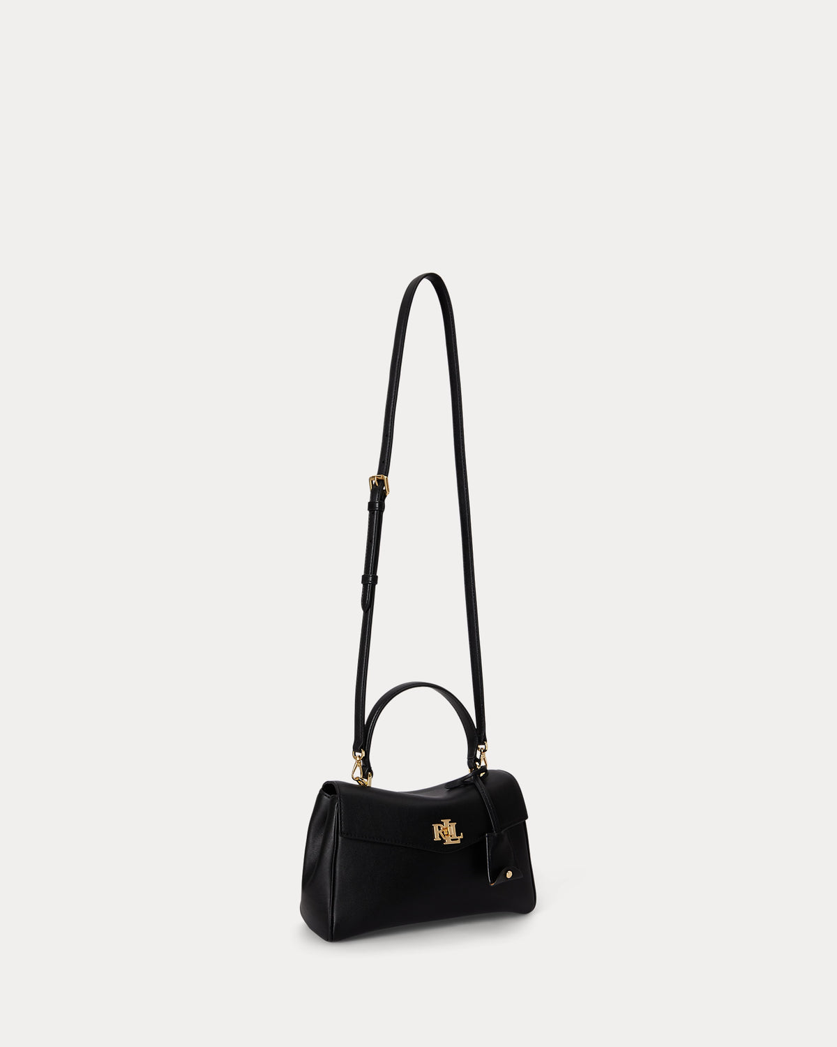 Lauren Ralph Lauren Nappa Leather Small Farrah Soft Satchel