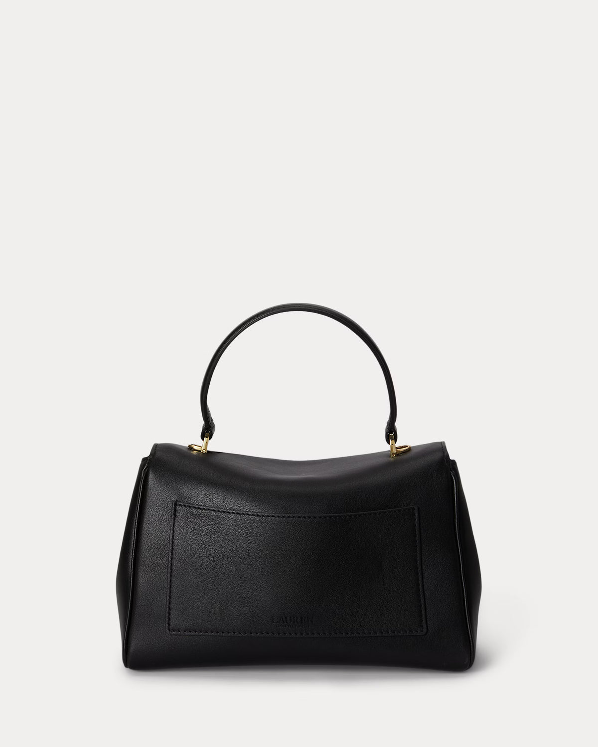 Lauren Ralph Lauren Nappa Leather Small Farrah Soft Satchel
