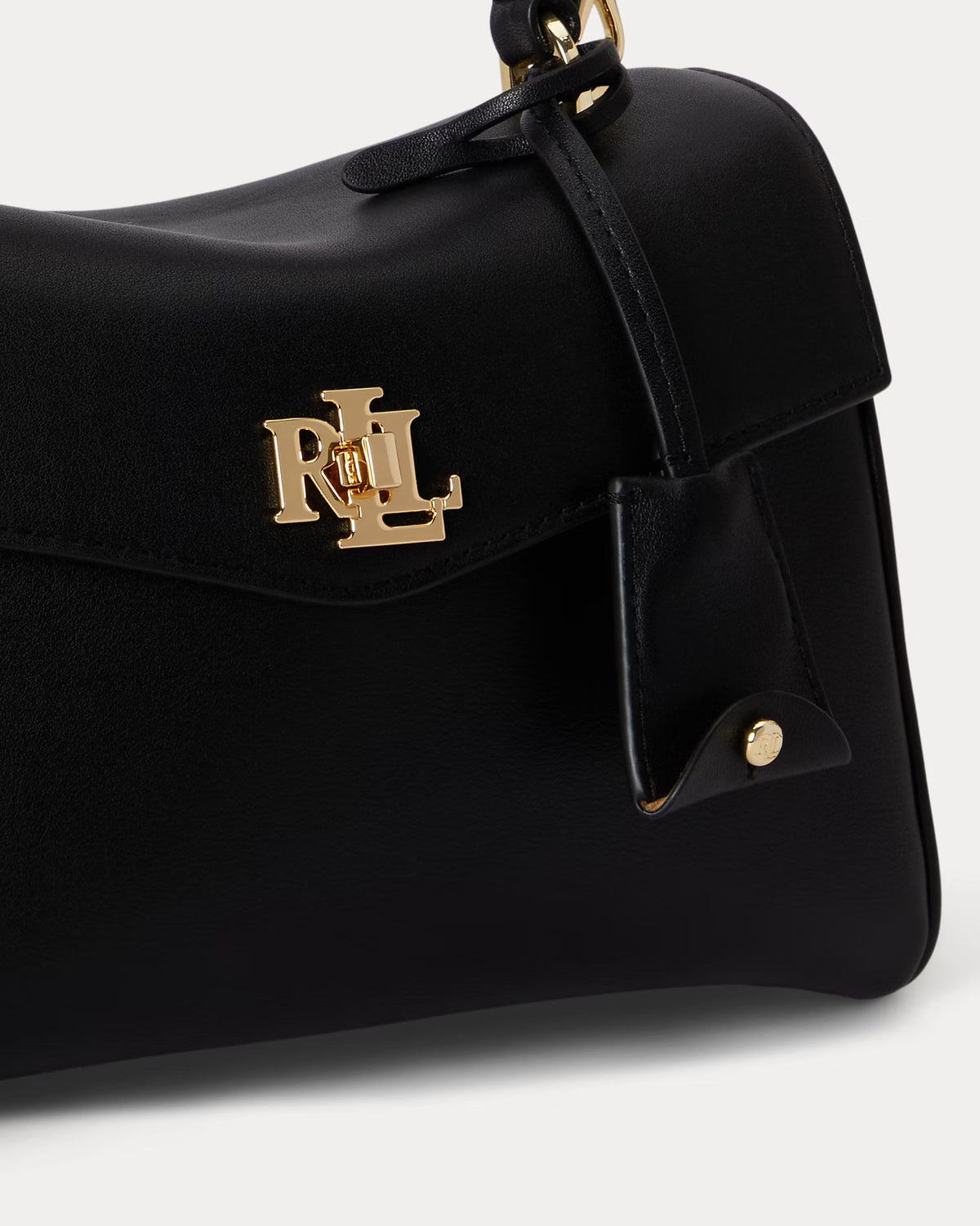 Lauren Ralph Lauren Nappa Leather Small Farrah Soft Satchel