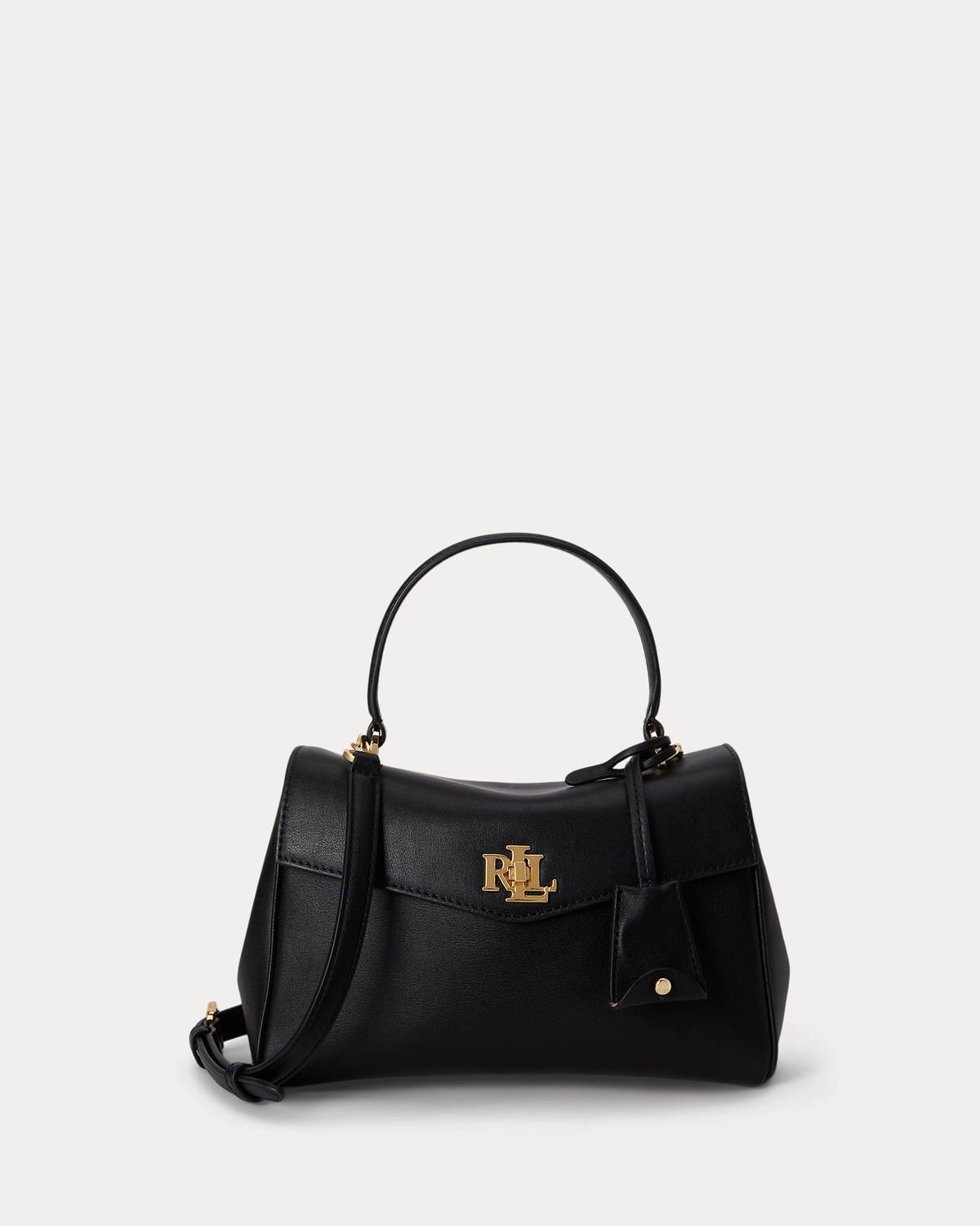 Lauren Ralph Lauren Nappa Leather Small Farrah Soft Satchel