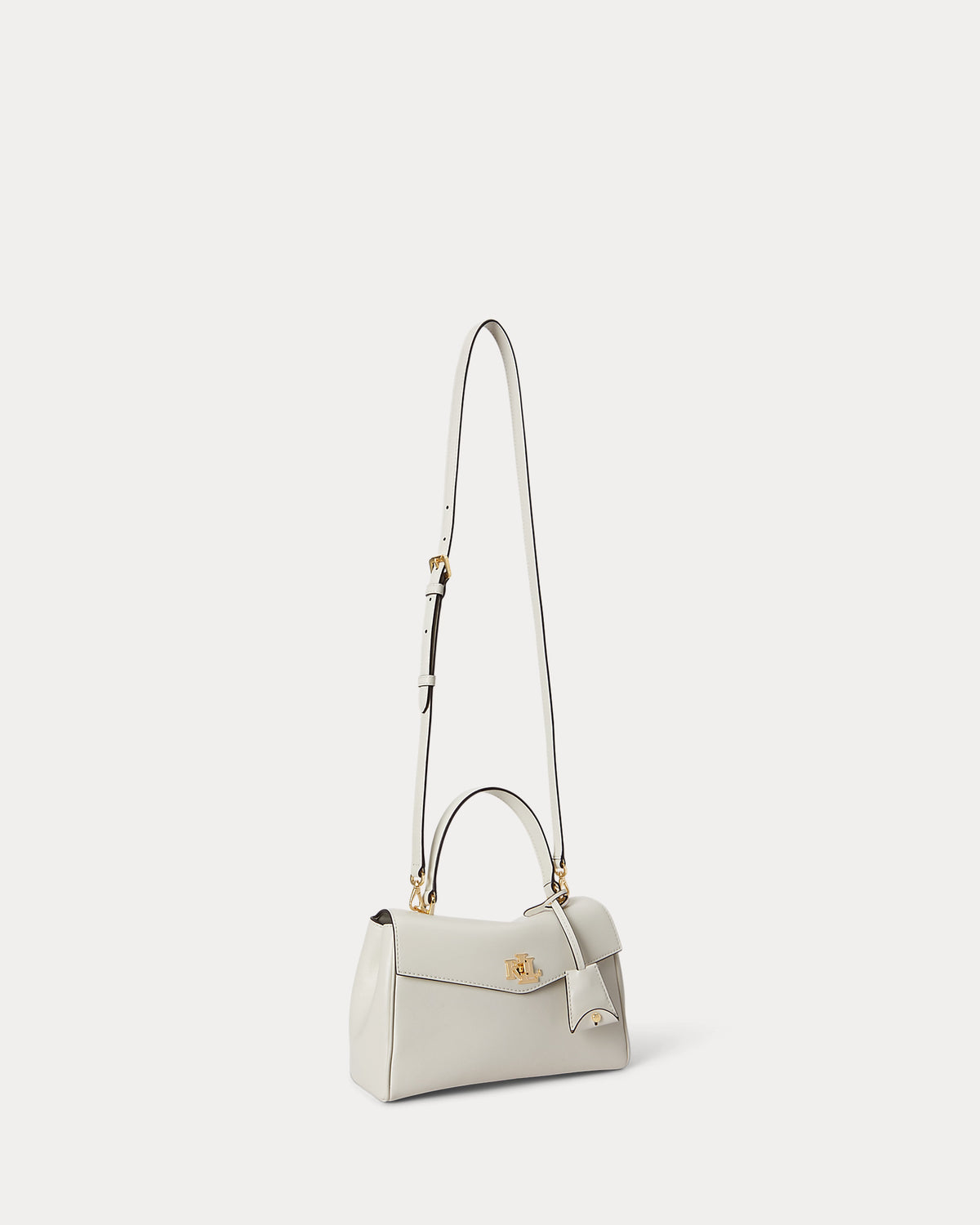 Lauren Ralph Lauren Nappa Leather Small Farrah Soft Satchel