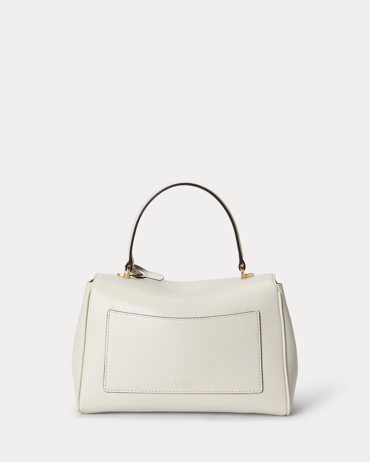 Lauren Ralph Lauren Nappa Leather Small Farrah Soft Satchel