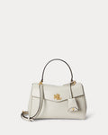 Lauren Ralph Lauren Nappa Leather Small Farrah Soft Satchel