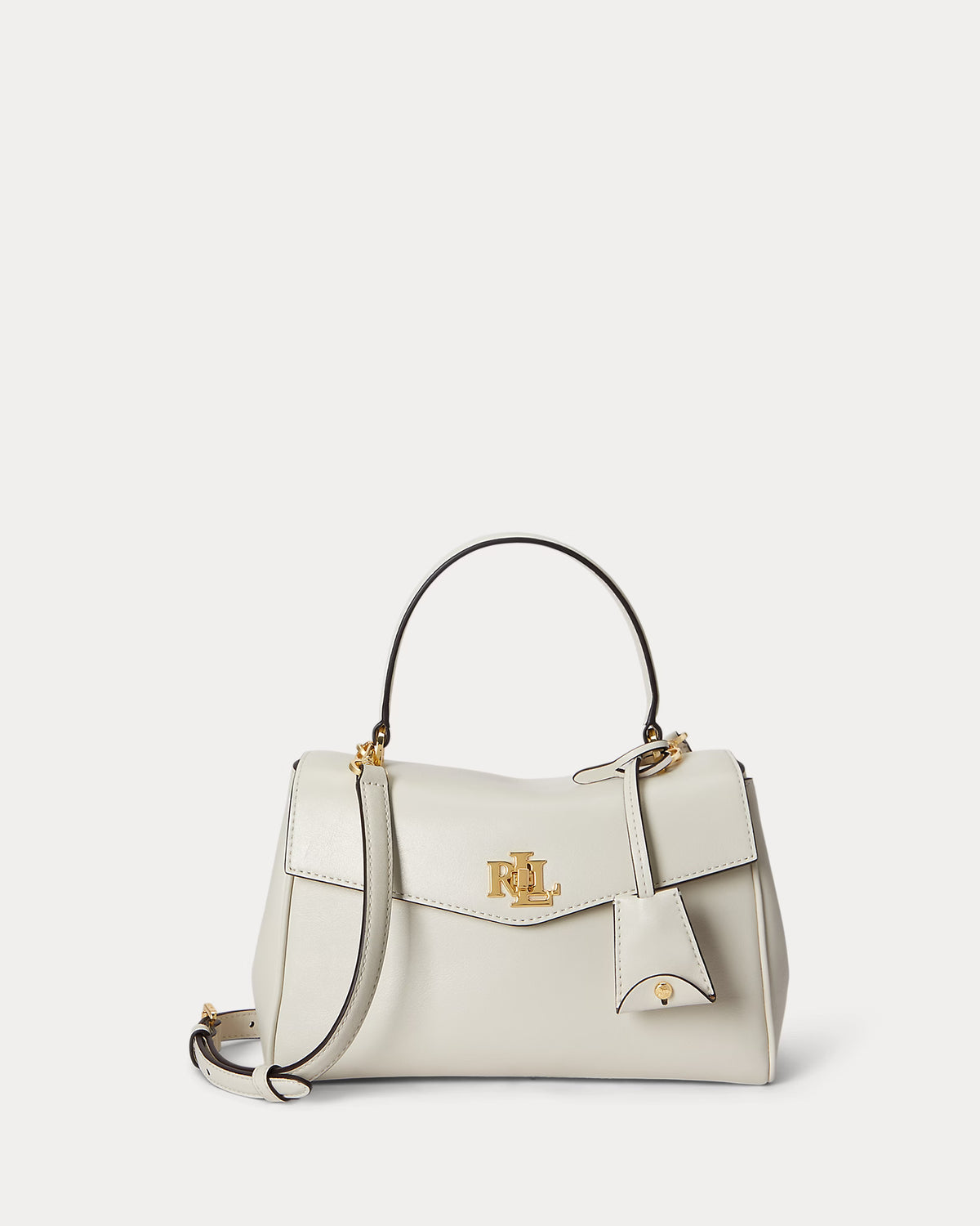 Lauren Ralph Lauren Nappa Leather Small Farrah Soft Satchel
