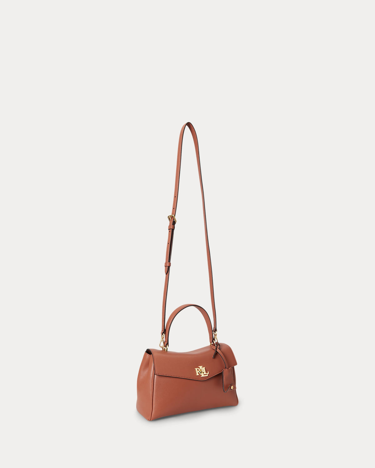 Lauren Ralph Lauren Nappa Leather Small Farrah Soft Satchel