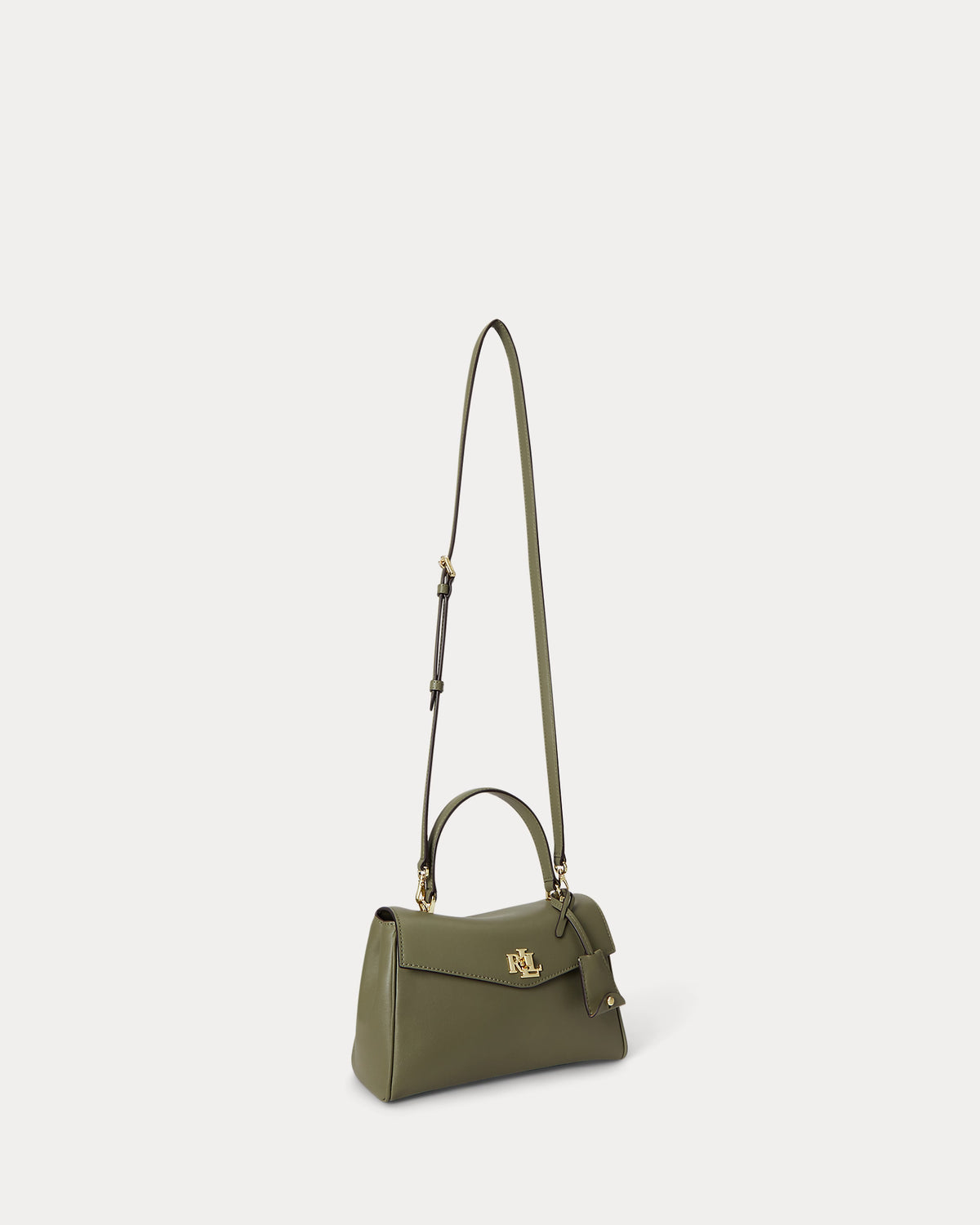 Lauren Ralph Lauren Nappa Leather Small Farrah Soft Satchel