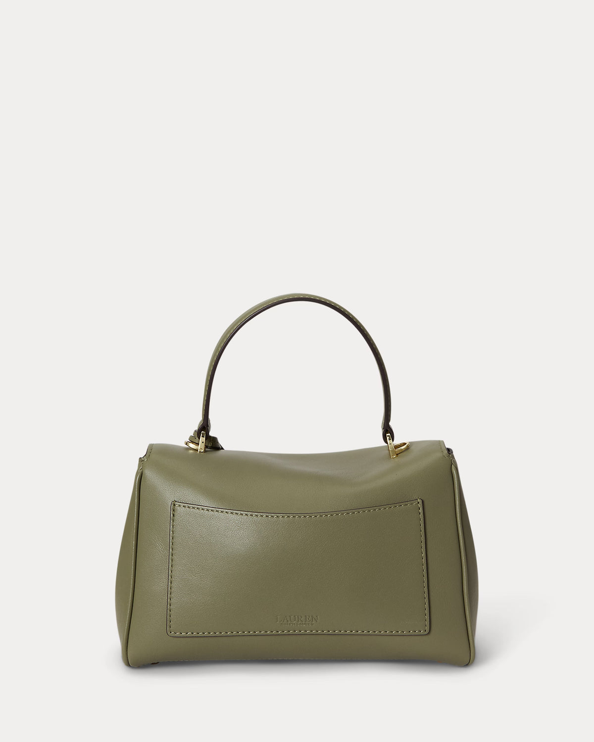 Lauren Ralph Lauren Nappa Leather Small Farrah Soft Satchel