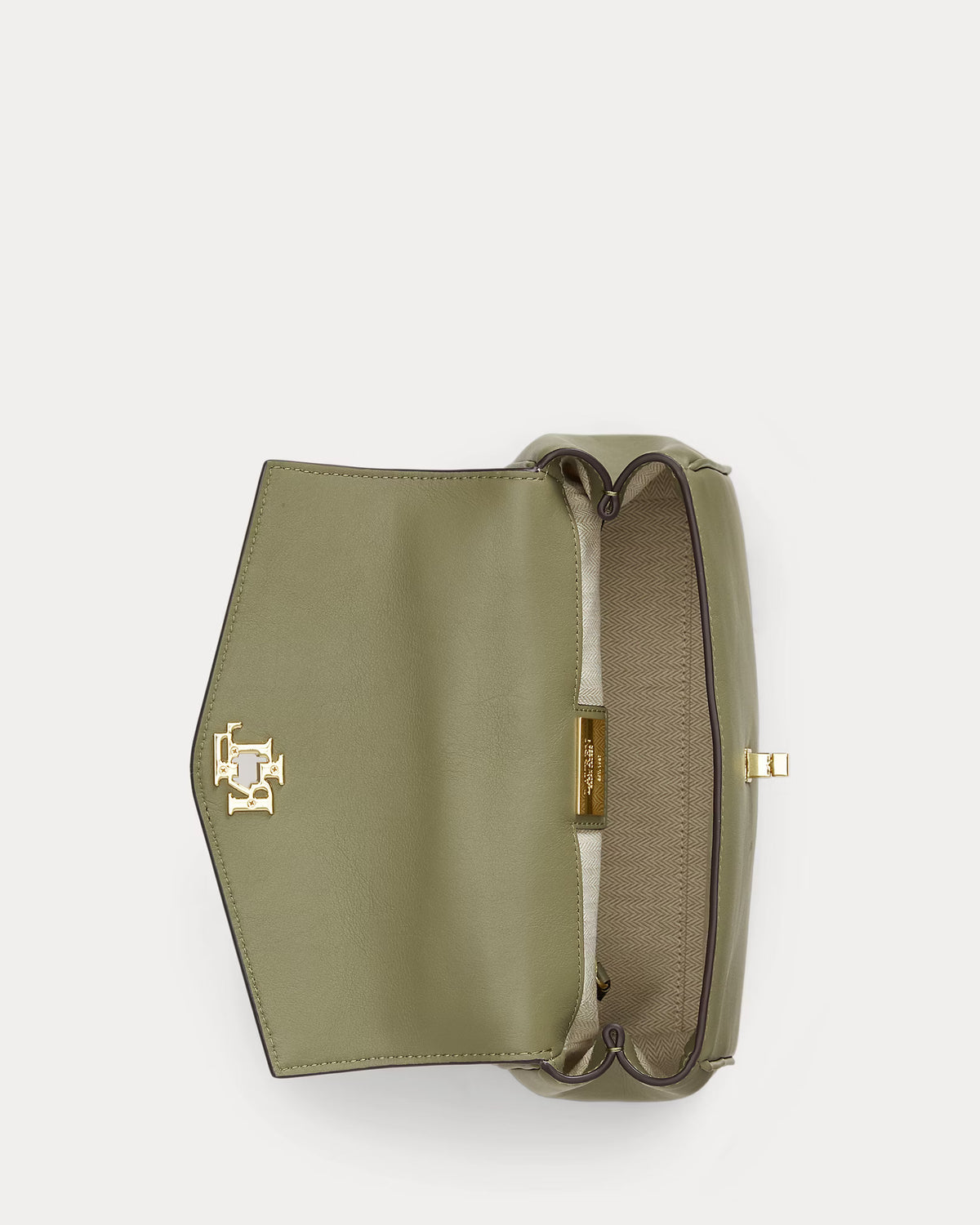 Lauren Ralph Lauren Nappa Leather Small Farrah Soft Satchel