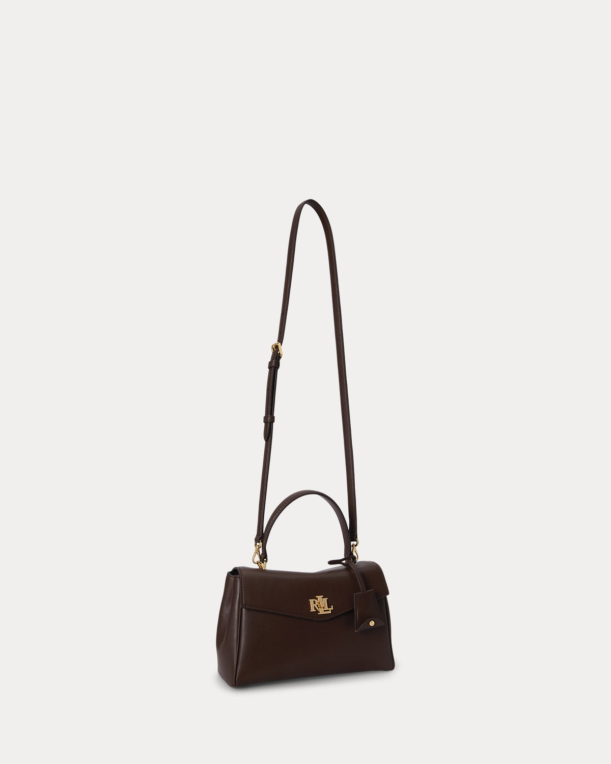 Lauren Ralph Lauren Nappa Leather Small Farrah Soft Satchel