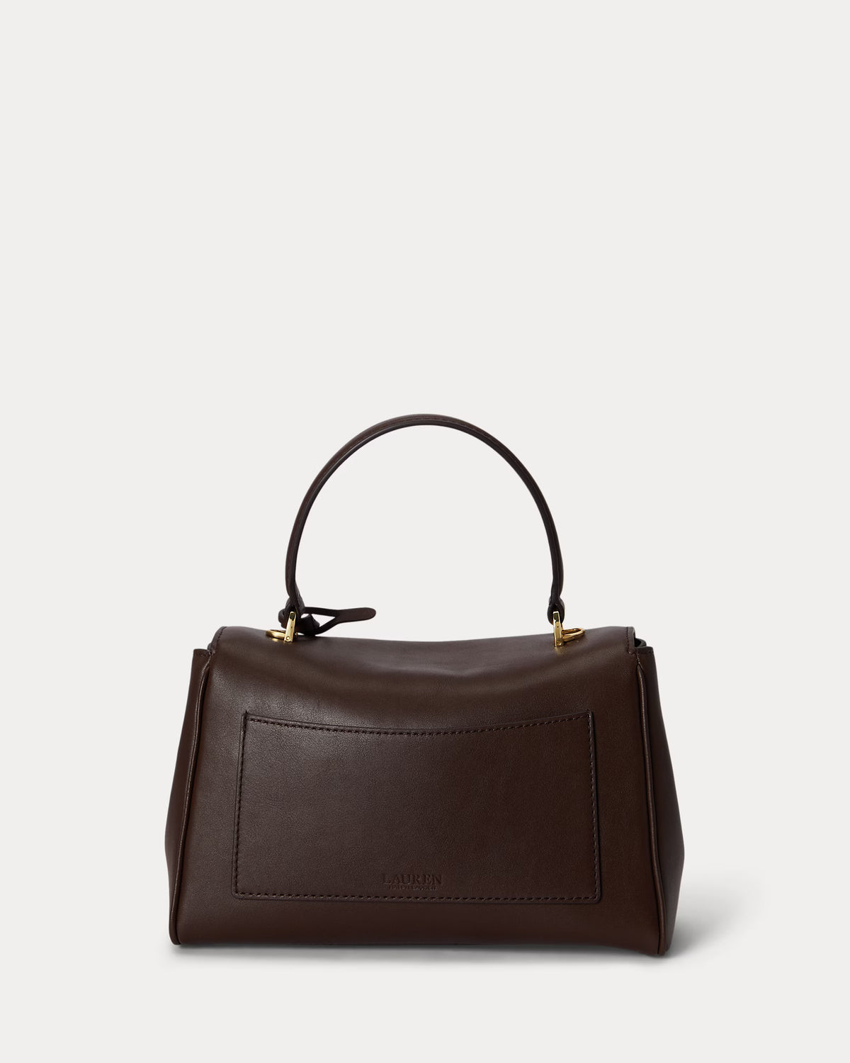 Lauren Ralph Lauren Nappa Leather Small Farrah Soft Satchel