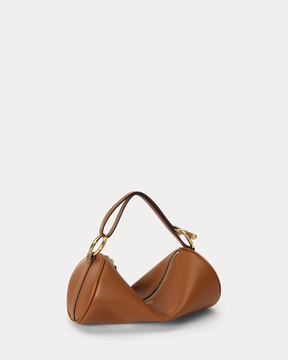 Lauren Ralph Lauren Nappa Leather Medium Blaike Barrel Bag