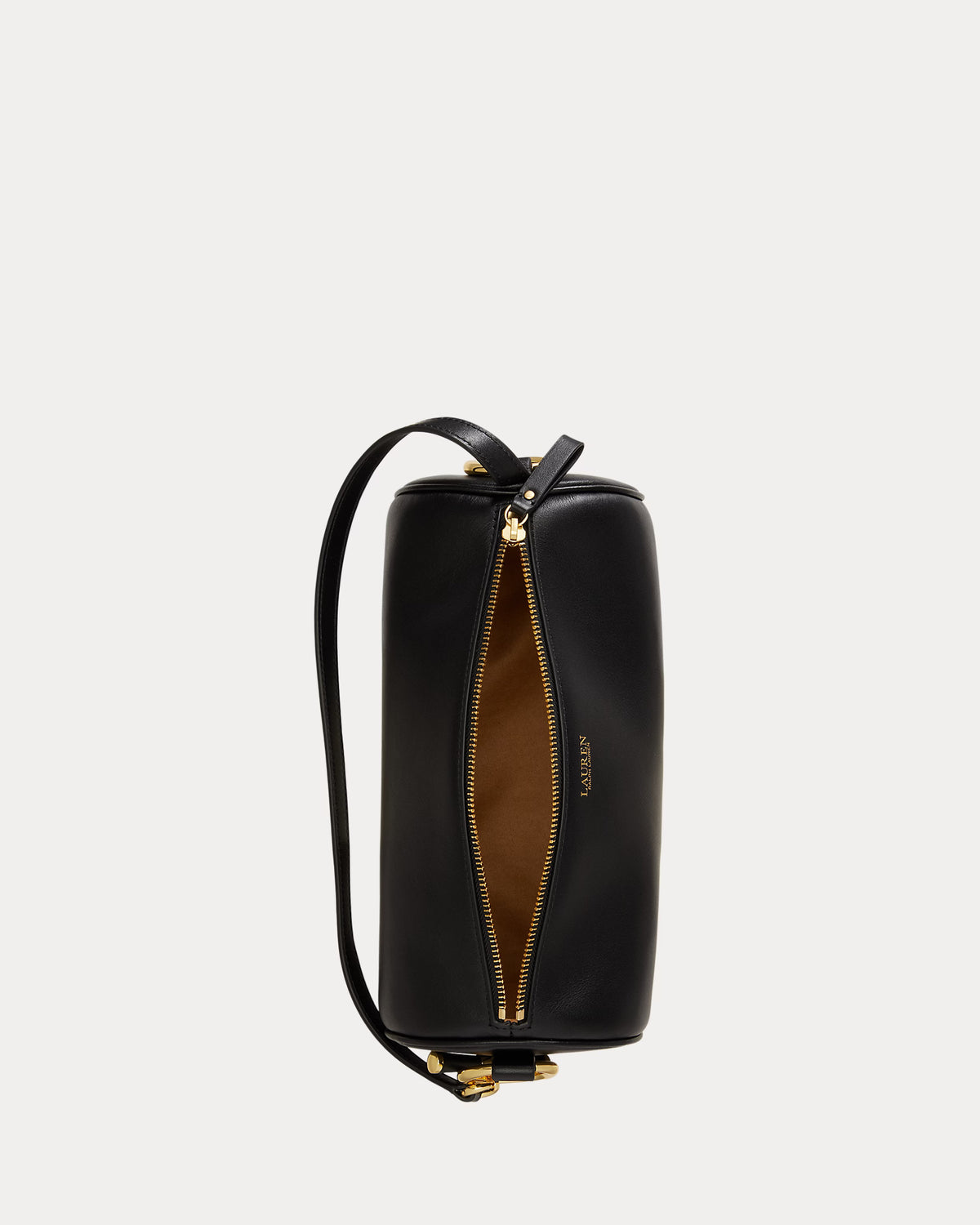 Lauren Ralph Lauren Nappa Leather Medium Blaike Barrel Bag