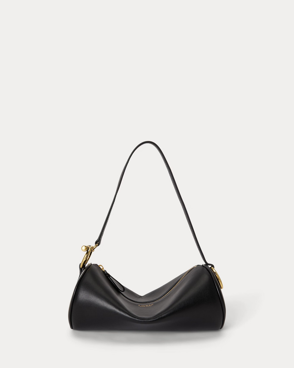 Lauren Ralph Lauren Nappa Leather Medium Blaike Barrel Bag
