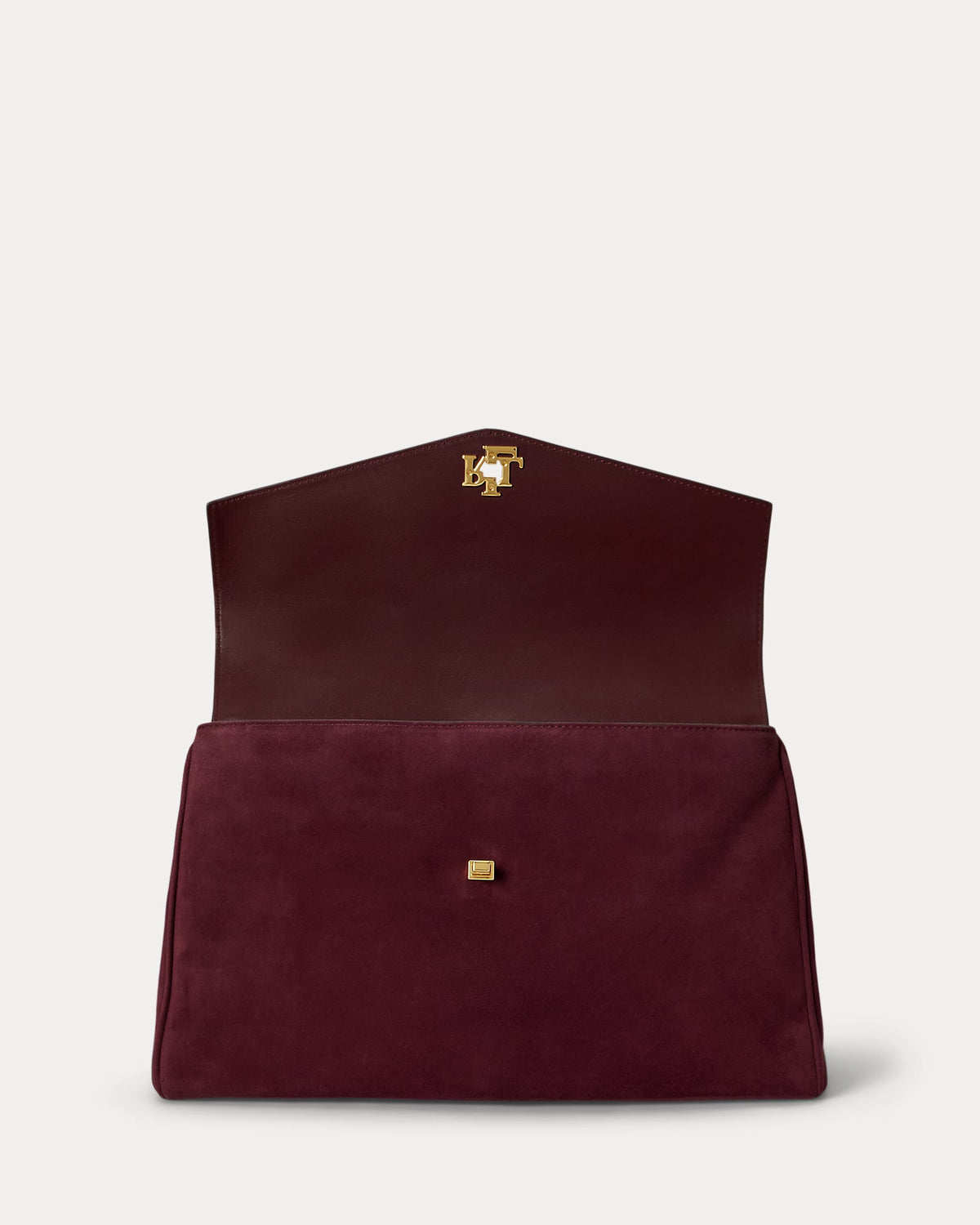 Lauren Ralph Lauren Scarf-Trim Medium Farrah Soft Satchel