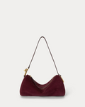 Lauren Ralph Lauren Sheep-Suede Medium Blaike Barrel Bag